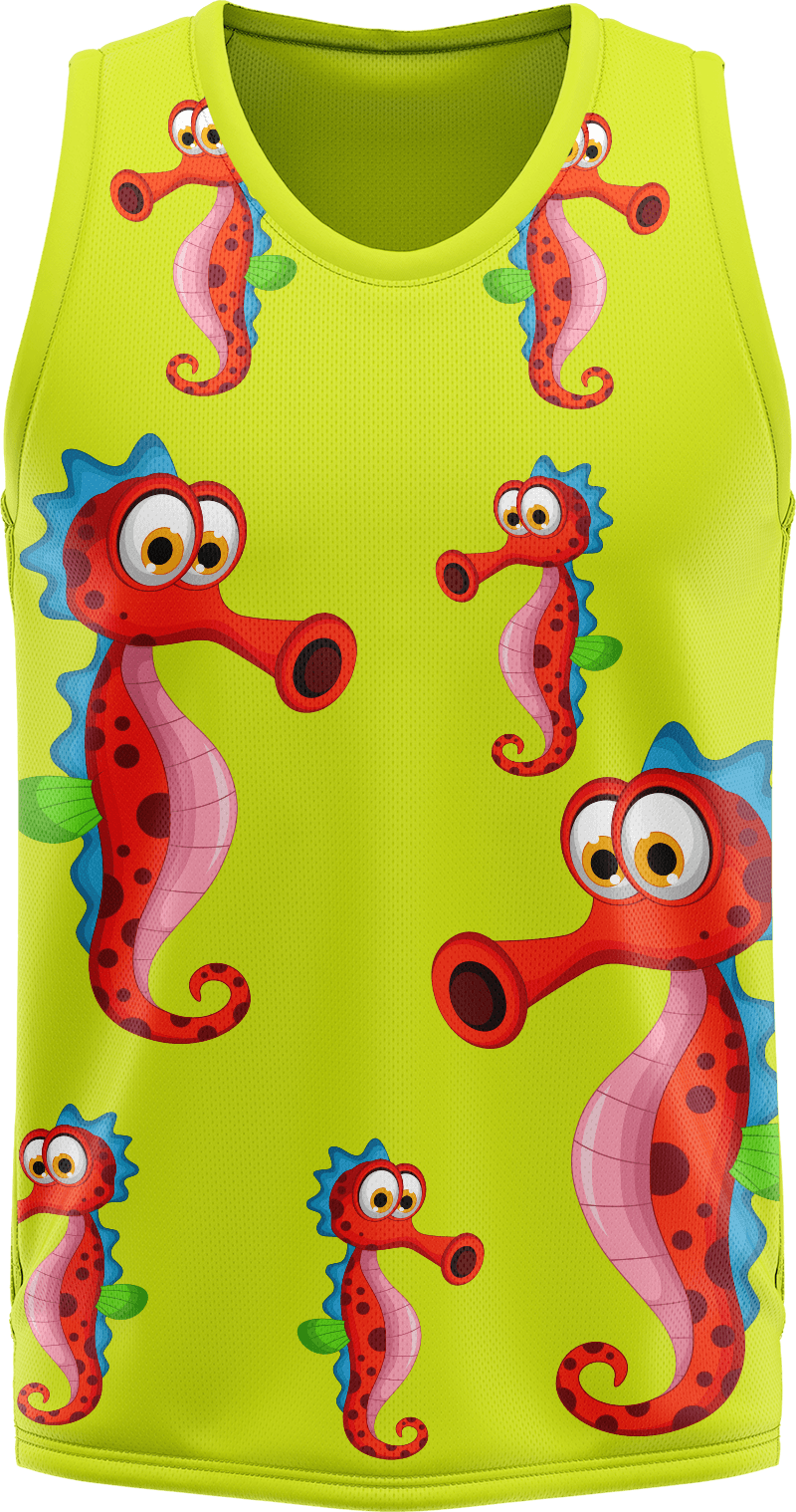 Sassy Seahorse Basketball Jersey