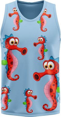 Sassy Seahorse Basketball Jersey 2