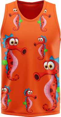 Sassy Seahorse Basketball Jersey 4
