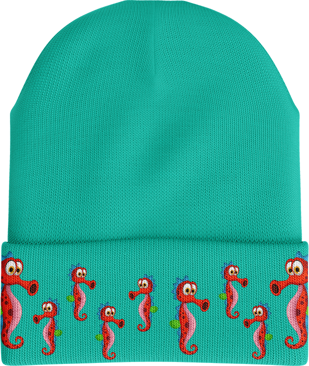 Sassy Seahorse Beanie - fungear.com.au