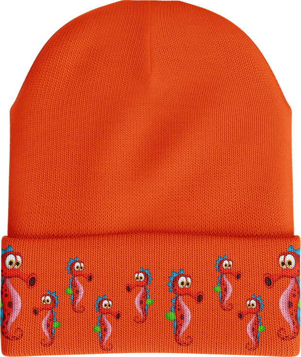 Sassy Seahorse Beanie - fungear.com.au