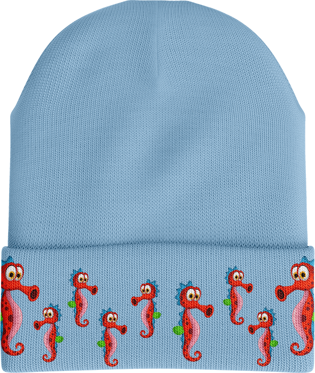 Sassy Seahorse Beanie - fungear.com.au