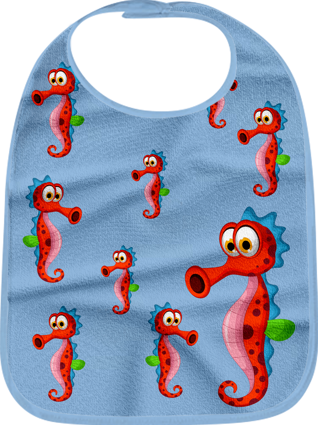 Sassy Seahorse Bibs - fungear.com.au