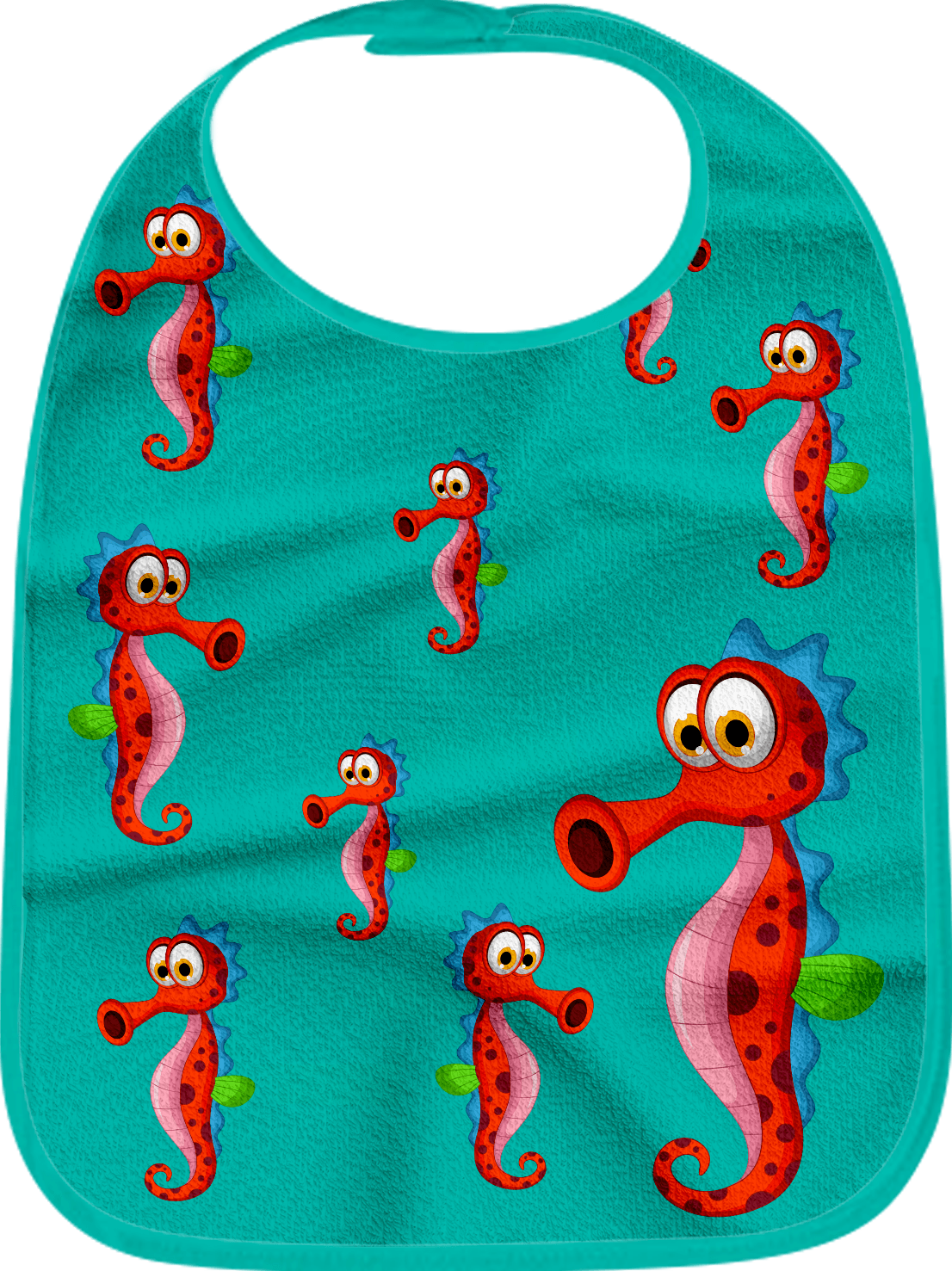 Sassy Seahorse Bibs - fungear.com.au