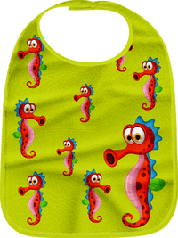 Sassy Seahorse Bibs 1