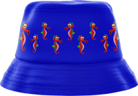 Sassy Seahorse Bucket Hat 1