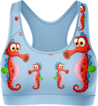 Sassy Seahorse Crop Top 2