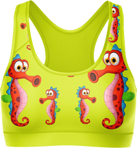 Sassy Seahorse Crop Top 1