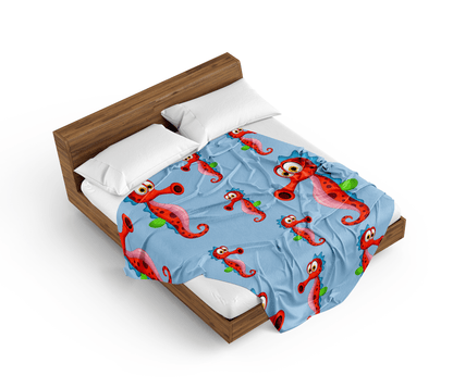 Sassy Seahorse Doona Cover - fungear.com.au