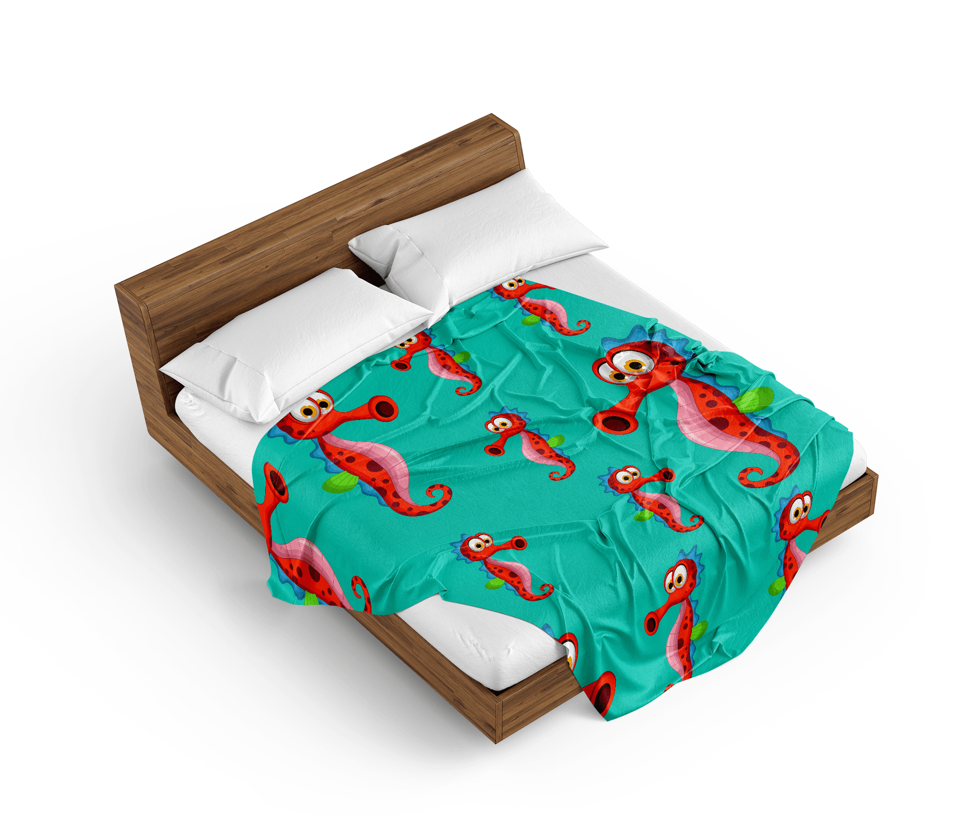 Sassy Seahorse Doona Cover - fungear.com.au