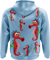 Sassy Seahorse Full Zip Hoodies Jacket 6