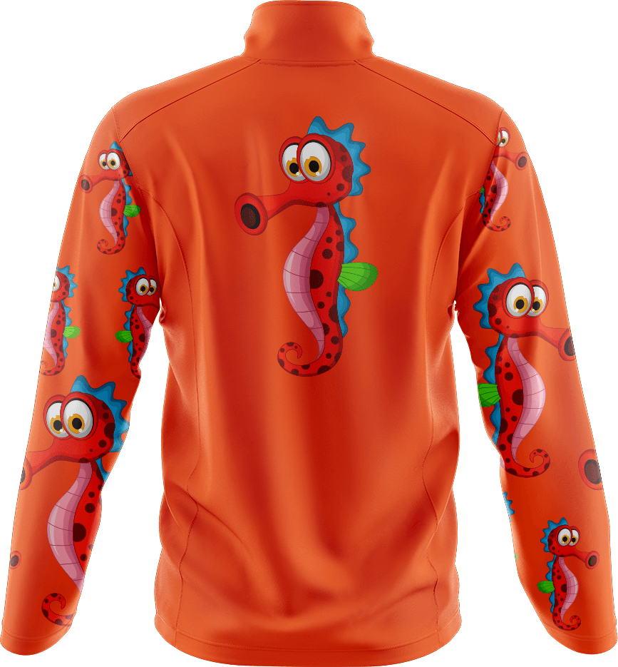 Sassy Seahorse Full Zip Track Jacket - fungear.com.au