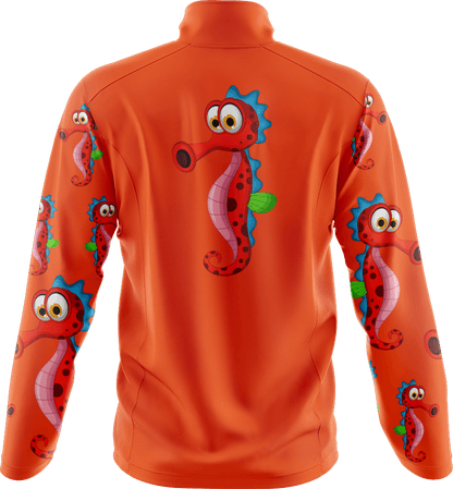 Sassy Seahorse Full Zip Track Jacket - fungear.com.au