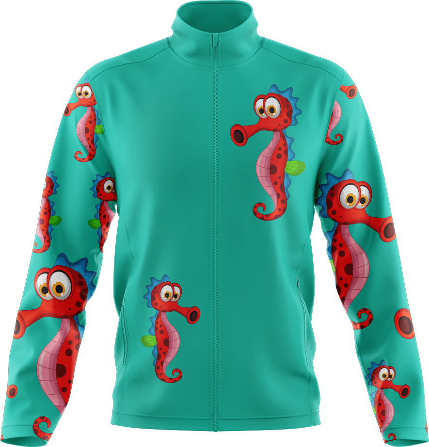 Sassy Seahorse Full Zip Track Jacket