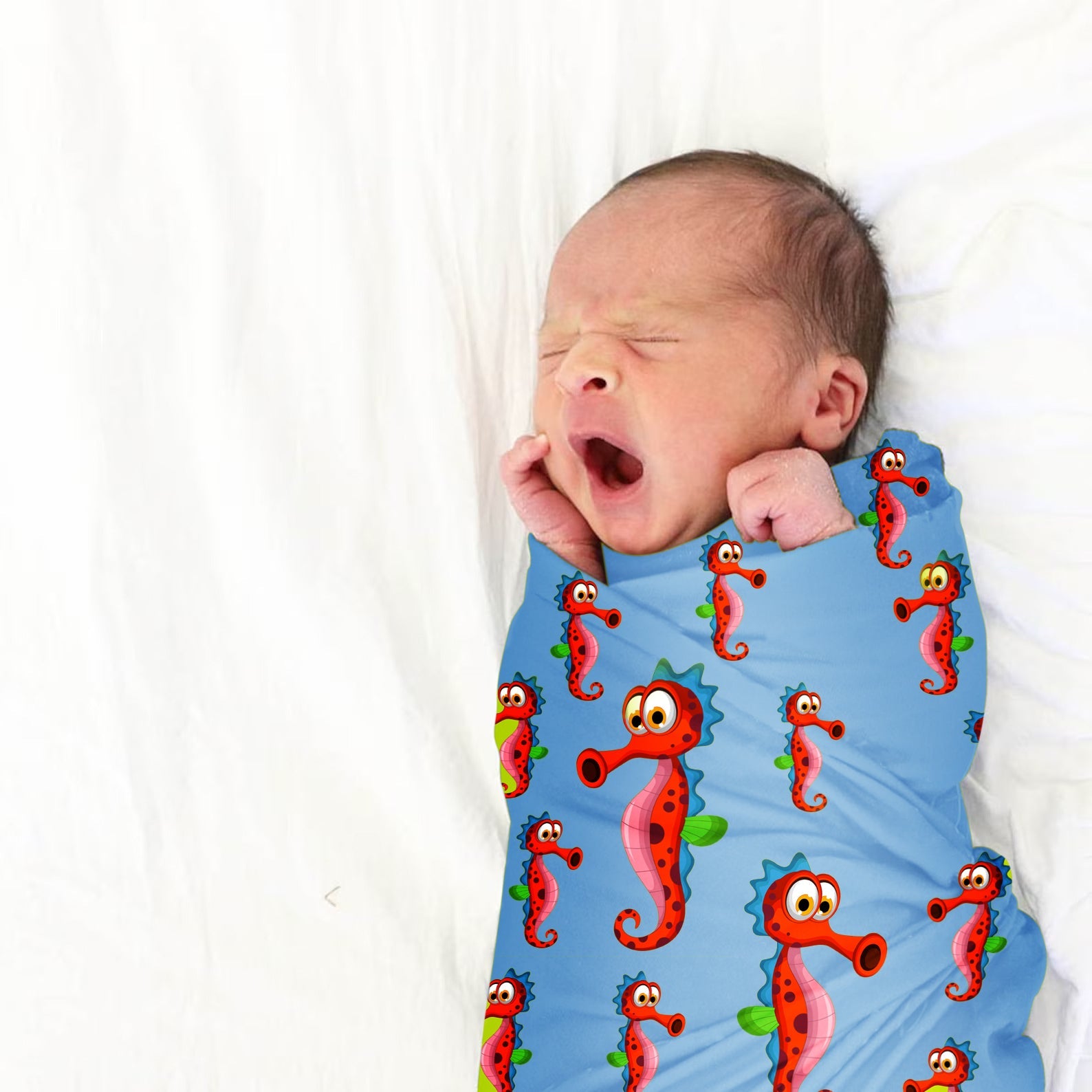 Sassy Seahorse Fungear's Baby Wrap - fungear.com.au