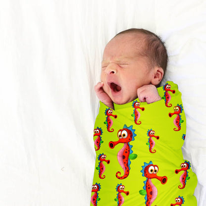 Sassy Seahorse Fungear's Baby Wrap - fungear.com.au