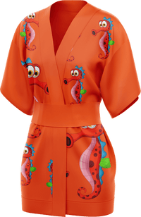 Sassy Seahorse Kimono 4