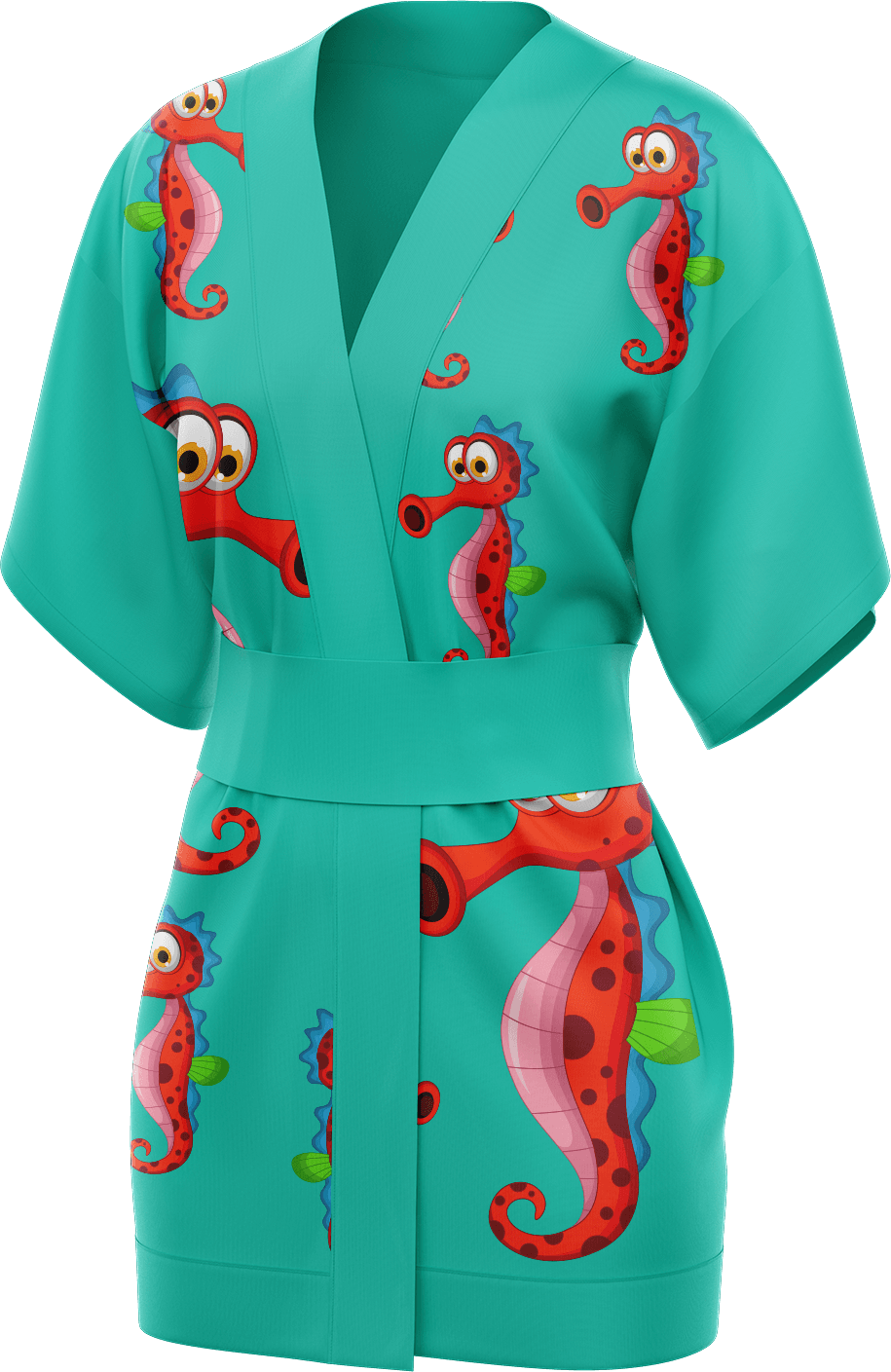 Sassy Seahorse Kimono