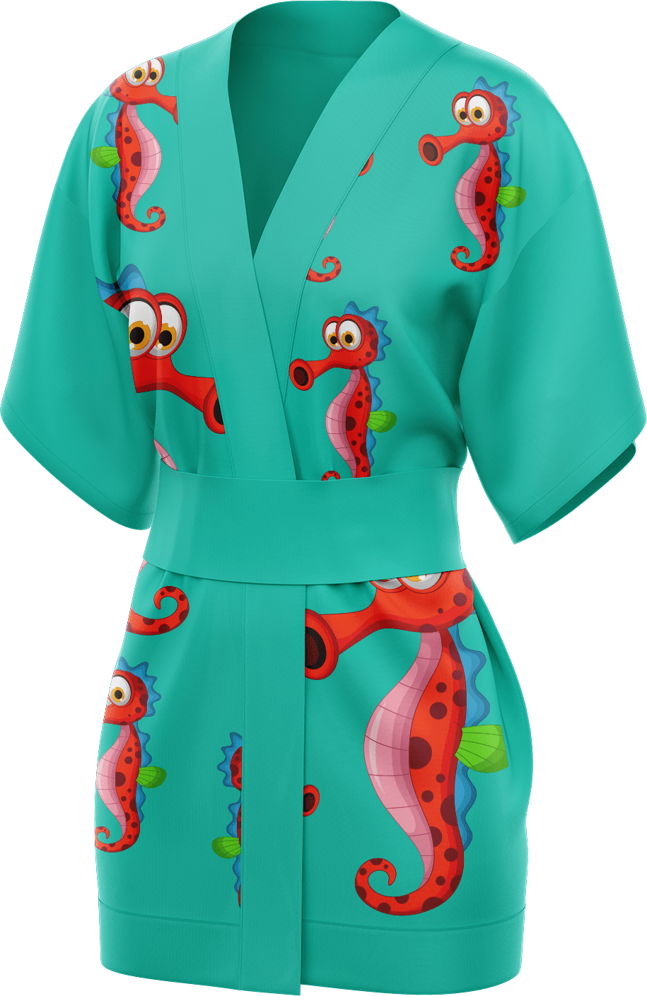 Sassy Seahorse Kimono - fungear.com.au