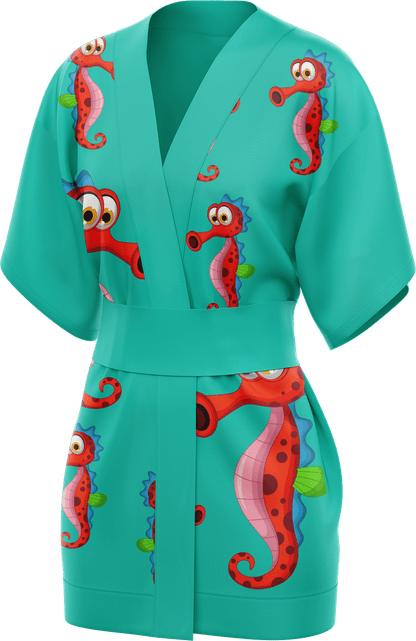 Sassy Seahorse Kimono - fungear.com.au