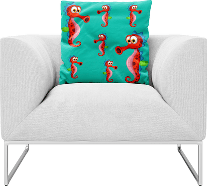 Sassy Seahorse Pillows Cushions - fungear.com.au