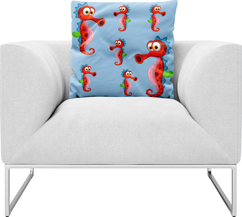 Sassy Seahorse Pillows Cushions