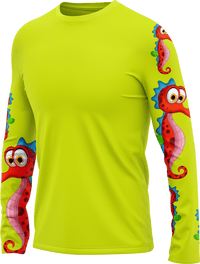 Sassy Seahorse Rash Shirt Long Sleeve 7