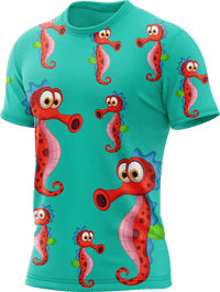 Sassy Seahorse Rash Shirt Short Sleeve 2