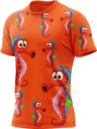 Sassy Seahorse Rash Shirt Short Sleeve 1
