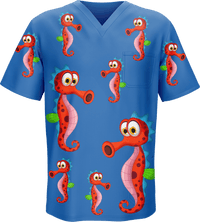 Sassy Seahorse Scrubs 3