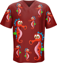 Sassy Seahorse Scrubs 4