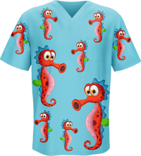Sassy Seahorse Scrubs 2