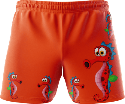 Sassy Seahorse Shorts - fungear.com.au