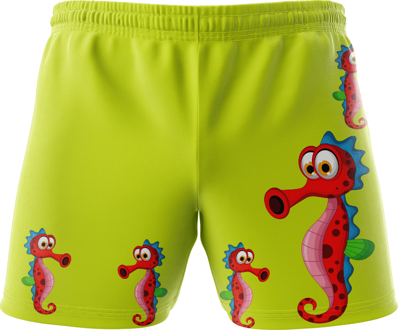 Sassy Seahorse Shorts - fungear.com.au