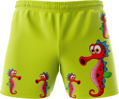 Sassy Seahorse Shorts - fungear.com.au