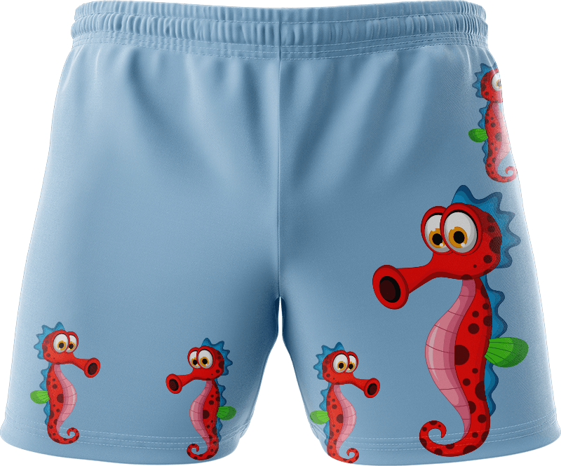 Sassy Seahorse Shorts - fungear.com.au