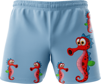 Sassy Seahorse Shorts - fungear.com.au