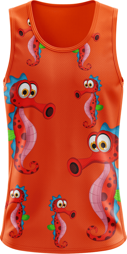 Sassy Seahorse Singlets - fungear.com.au