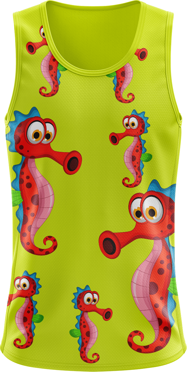 Sassy Seahorse Singlets - fungear.com.au