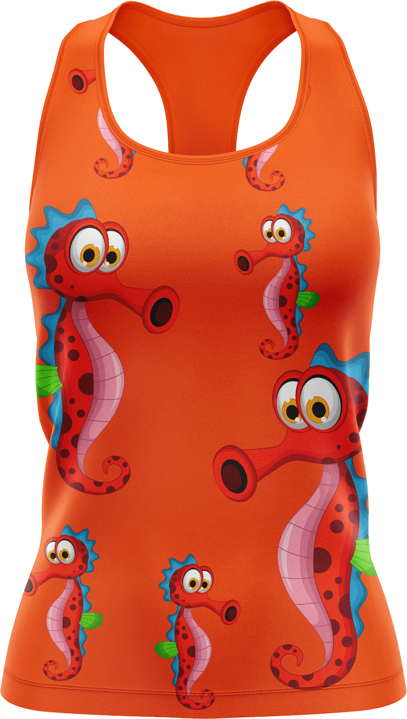 Sassy Seahorse Singlets - fungear.com.au