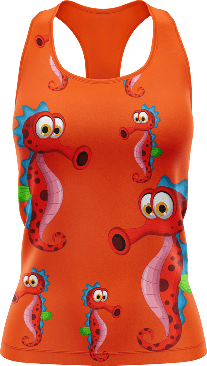 Sassy Seahorse Singlets - fungear.com.au