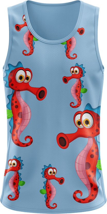 Sassy Seahorse Singlets - fungear.com.au