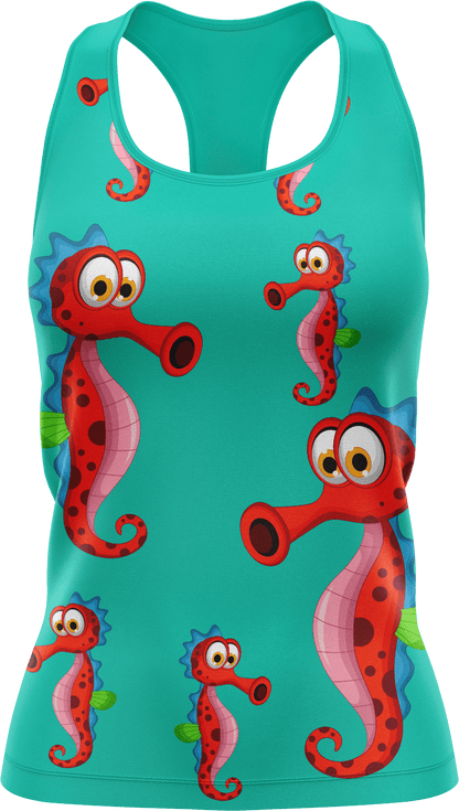 Sassy Seahorse Singlets - fungear.com.au