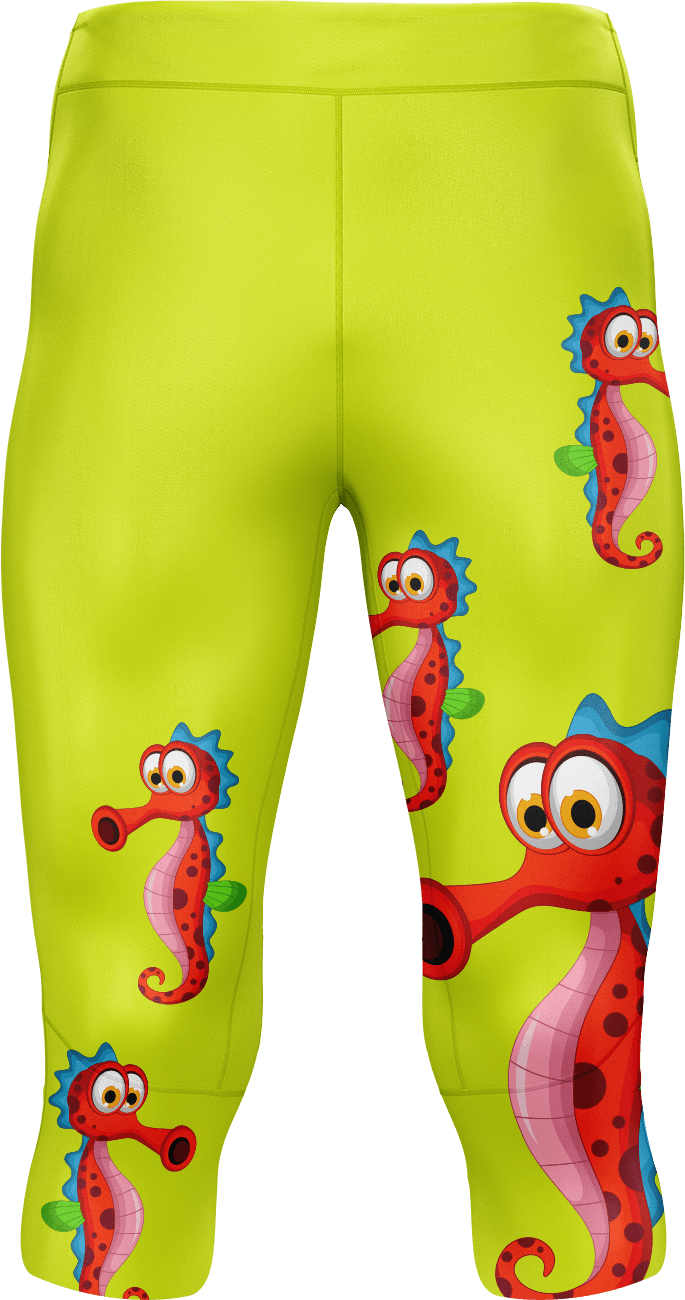 Sassy Seahorse tights 3/4 or full length
