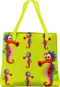 Sassy Seahorse Tote Bag 4