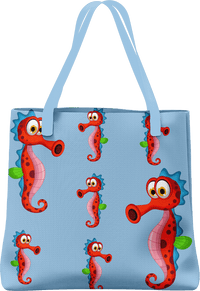 Sassy Seahorse Tote Bag 3