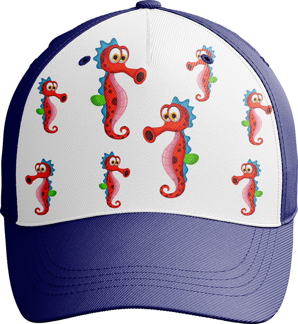 Sassy Seahorse Trucker Cap - fungear.com.au