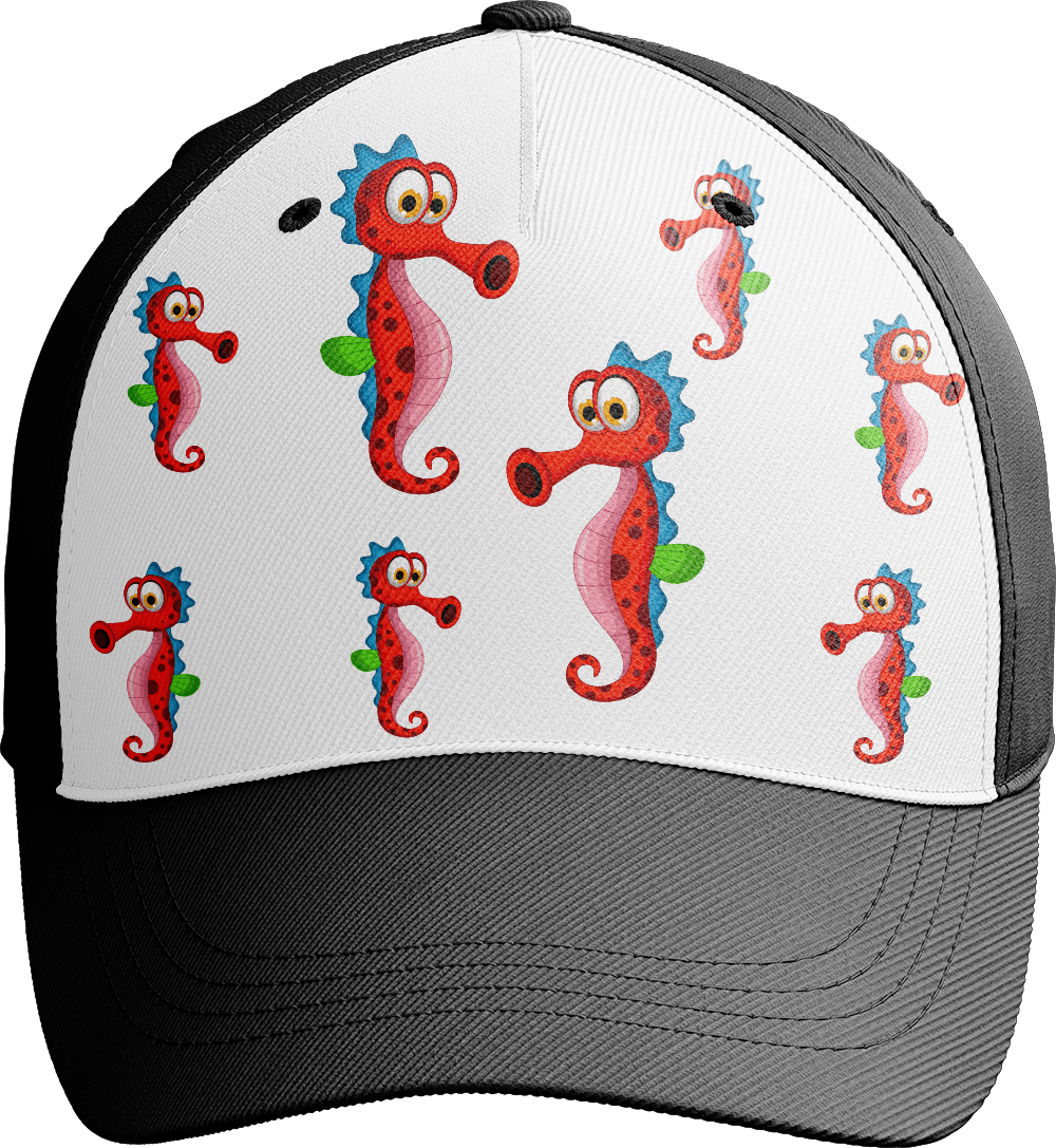 Sassy Seahorse Trucker Cap - fungear.com.au