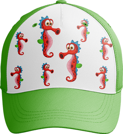 Sassy Seahorse Trucker Cap - fungear.com.au