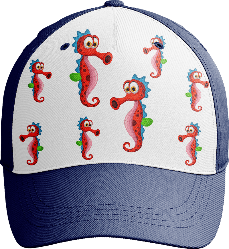 Sassy Seahorse Trucker Cap